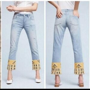 Anthropologie Pilcro Boyfriend Mid Rise Jeans NWT